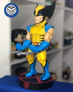 portajoystick/celular wolverine xmen