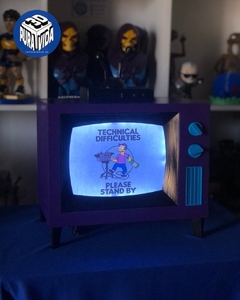 TV Simpsons Grande con luz - Pura Vida 3D