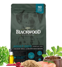 Blackwood Adulto pollo y arroz integral