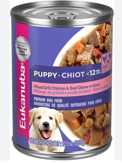 EUKANUBA PUPPY CHICKEN & BEEF LATA 354 GR