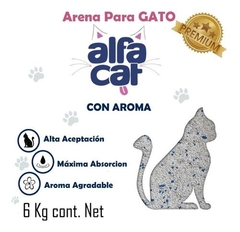 Arena Alfa cat arena para gato 6kg - comprar en línea