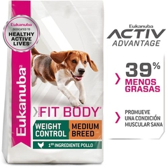 EUKANUBA WEIGHT CONTROL MEDIUM BREED - comprar en línea