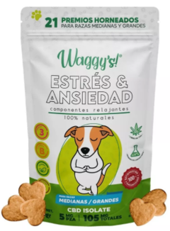 Waggy's premios CBD Anti Estrés y Ansiedad - comprar en línea