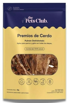 Premios Pulmón de Cerdo 80gr