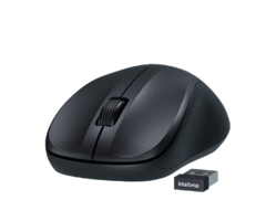 MOUSE INTELBRAS MSI50 SEM FIO PRETO - comprar online