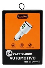 CARREGADOR AUTOMOTIVO 4.1A BA-CAR0055