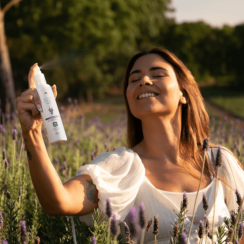 Kit 3 Água Termal WNF: Lavanda, Gerânio e Alecrim 60ml - Para Hidratação do  corpo, face e cabelos