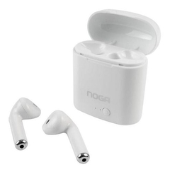 Auriculares Bluetooth Inalambricos Noga Twins 2 Con Base Carga
