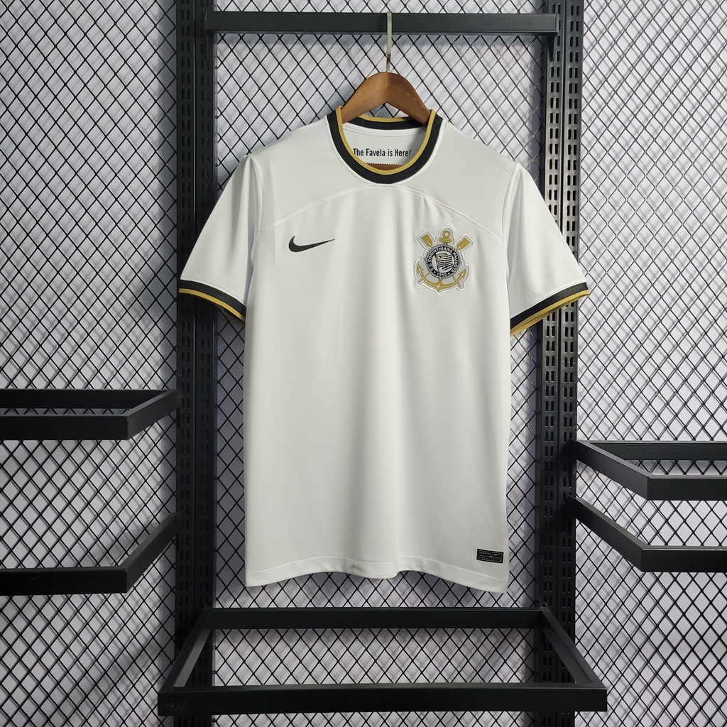 Nova Camiseta Corinthians Branca 22/23 Edição Especial Libertadores