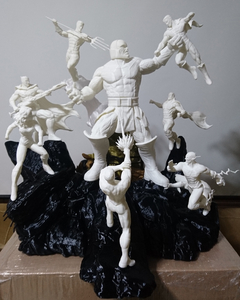 Diorama Liga De La Justicia Vs Darkseid Impresión 3d FDM - comprar en línea