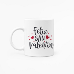 Taza San Valentín Felíz Valentin Enamorados Pareja