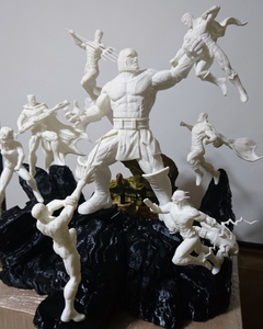 Diorama Liga De La Justicia Vs Darkseid Impresión 3d FDM en internet