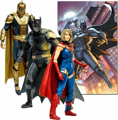McFarlane 3 Pack Figuras 7" Batman, Dr. Fate y Supergirl (Injustice 2) - comprar en línea