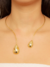 Chocker Duas Gotas Dourado