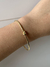 Pulseira Bracelete Nó Banhado à Ouro - comprar online