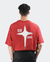 T-SHIRT OVERSIZED GUIDE RED UNISSEX - Geezus Company