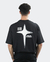 T-SHIRT OVERSIZED GUIDE BLACK UNISSEX - Geezus Company