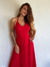 Vestido Frente Unica Crepe Vermelho - comprar online