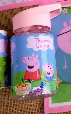 Botella agua 400ml con pico Peppa Pig