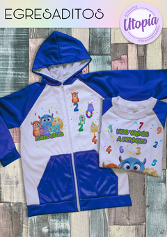 Combo Campera + Remera - MONSTRUITOS