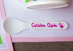 Cucharita personalizada Peppa Pig hada