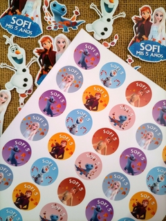 Stickers Frozen 2 personajes - comprar online