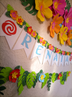 Decoracion Flores Hawaianas Moana - comprar online