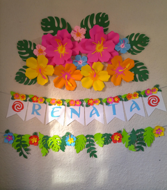 Decoracion Flores Hawaianas Moana - tienda online