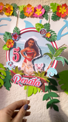 Cake Topper 3D Moana