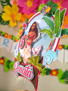 Cake Topper 3D Moana - tienda online