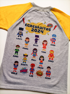 Remera Egresadito - SUPERHEROES en internet