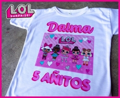 Remera Muñecas Lol