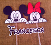 Cake Topper Mickey y Minnie