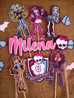 Topper Torta - Monster High en internet