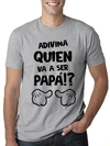 Remera baby shower - Adivina quien va a ser papá