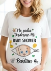 Remera Baby Shower - Animalitos Selva