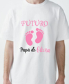 Remera Baby Shower - Futuro papá PIECITOS