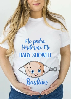 Remera no podia perderme mi bbshower