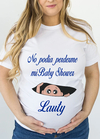 Remera no podia perderme mi baby shower