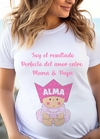 Remera baby shower - Resultado del amor