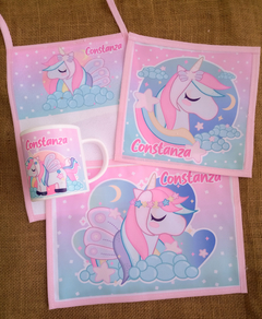 Set jardin Unicornio Luna