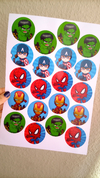 Stickers Superheroes kids