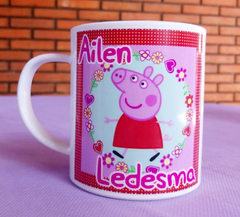 Taza polimero Peppa Pig