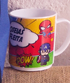 Taza polimero Superheroes Comic