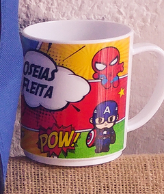 Taza polimero Superheroes Comic