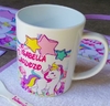 Taza polimero Unicornio