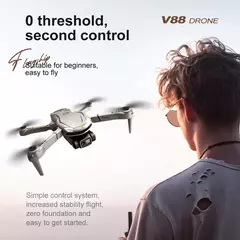 DRONE PLEGABLE WI-FI DOS BATERIAS V88 - tienda online