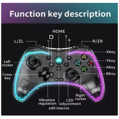 CONTROL GAMMER PARA CELULAR BLUETOOTH RGB - comprar online