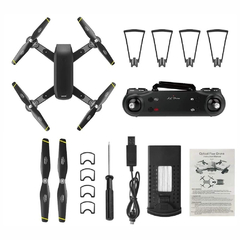 DRONE 107S PLEGABLE WIFI CAMARA DOBLE - comprar online