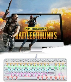 TECLADO GAMER MECÁNICO TECLAS REDONDAS - tienda online